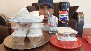 Indian takeaway uk mukbang [upl. by Zenitram31]