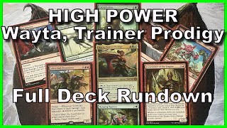 It’ll make you ENRAGE  Full Wayta Trainer Prodigy High Power EDH Deck Tech  Magic the Gathering [upl. by Aleinad42]