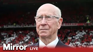 IN FULL Sir Bobby Charlton funeral procession [upl. by Odradlig]