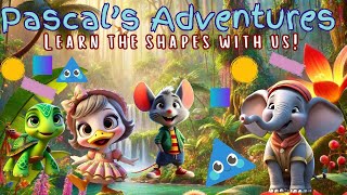 Pascals Picnic Fun  Learn Shapes Together [upl. by Grider451]