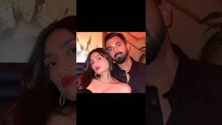 KL Rahul with athiya Shetty shortvideo bollywood tranding [upl. by Eedia571]