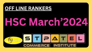 Rankers of March 2024  Off Line Class commerce12 motivation education [upl. by Inan]