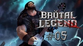 Lets Play  Brütal Legend  Part 05 DeutschGerman In das Nest der MetalSpinnen [upl. by Gmur349]