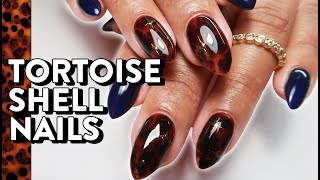 Watch Me Work Gel Nails  Tortoise Shell [upl. by Assilram]