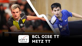 BCL Oise TT  Metz TT  Nationale 1 Messieurs [upl. by Yenmor]