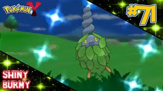 LIVE Shiny Burmy in Y after 40 Radar Chain [upl. by Farlay]