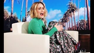 All moments of Sarah Paulson scared by Ellen ☆ [upl. by Nyrol]