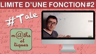 Calculer la limite dune fonction avec une forme indéterminée 2  Terminale [upl. by Hgiel]