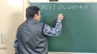 NEETPG 2019QUE8 BY DR A K SINGH [upl. by Essie]