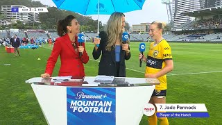 Jade Pennock  Isuzu Ute Player of the Match  Ninja ALeague Women [upl. by Consolata]