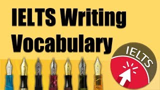 IELTS Writing Vocabulary Task 2 Synonyms Academic [upl. by Viva]