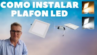 Como instalar plafon led [upl. by Lokim700]