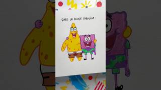 Meilleur duo 👑 dessin shortsart bobleponge spongebob [upl. by Erme]