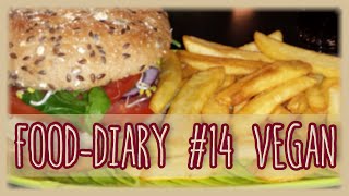 FOOD DIARY 14  vegan  gesund amp ungesund selbst gekocht amp auswärts gegessen [upl. by Anivid]