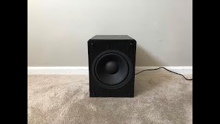 Definitive Technology ProSub 80 Home Theater Powered Active Subwoofer [upl. by Gokey164]