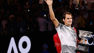 Roger Federer  Australian Open 2017 Tribute [upl. by Ilek]