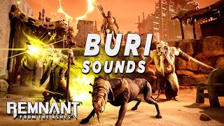 Remnant From the Ashes  Buri Creatures Sounds  SFX [upl. by Eneja]