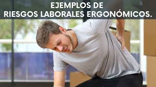 RIESGO ERGONÓMICO [upl. by Godfry]