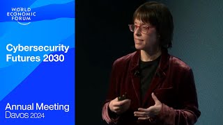 Cybersecurity Futures 2030  Davos 2024  World Economic Forum [upl. by Friedberg905]