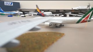 【Model Airport Take off 】1400 1500 ANA Boeing777 [upl. by Nitin54]