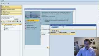 WebDynpro ABAP Wizards SAP Tutorial Part 3 [upl. by Aindrea]