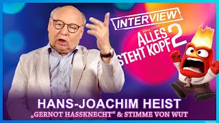 Wie viel Gernot Hassknecht steckt in Wut  Alles steht Kopf 2 Interview mit HansJoachim Heist [upl. by Hong940]