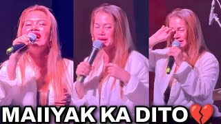 LAST SONG ni Mercy Sunot na BASANG BASA SA ULAN na BAGO ITO PUMANAW [upl. by Urba]