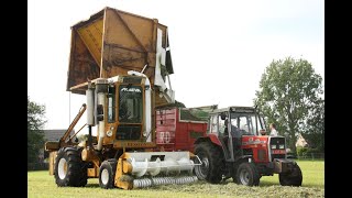 Hobbyist Van Linter  Lokeren  Field Queen 7655  Massey Ferguson 390 [upl. by Ahsiuqal403]