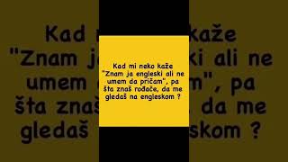 Gledanje na engleskom jeziku smehdosuza smeh humor [upl. by Nuahc48]