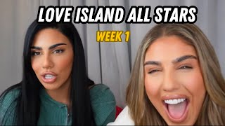 LOVE ISLAND ALL STARS REVIEW WEEK 1 [upl. by Lundgren]