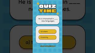 Gerund Quiz  Gerund and Infinitive Grammar  Test your English TODAY [upl. by Eillit890]