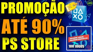 NOVA PROMOÇÃO NO PS4 E PS5  JOGOS BARATOS NA PROMOÇÃO GRANDES JOGOS PLAYSTATION quot  100 JOGOS [upl. by Nasia]