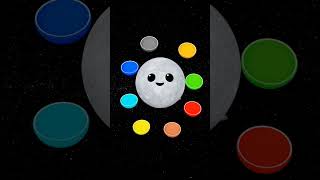 PLANETS Colors for BABY CHANT 🔴🟡🪐🌎  Mercury Venus Earth Mars Jupiter Saturn Uranus Neptune [upl. by Prem]