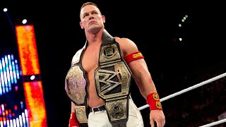 John Cenas 16 World Championship victories WWE Milestones [upl. by Demb]