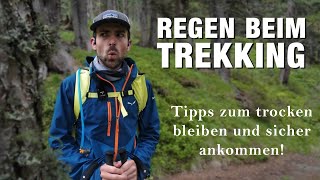 Sicherheit und Tipps bei Schlechtwetter und Regen  Trekking amp Wandern [upl. by Lleval]