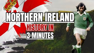 Northern Irelands History in 3 Minutes northernireland history [upl. by Odraccir]