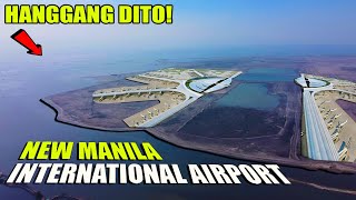 THE BIGGEST AIRPORT IN THE PHILIPPINES SOON  NEW MANILA INTERNATIONAL AIRPORT  BULACAN AIRPORT [upl. by Jeraldine]