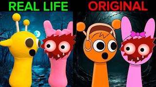 SPRUNKI OF The Best TikTok Video  REAL LIFE vs ORIGINAL [upl. by Diad]