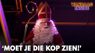 Sinterklaas onderbreekt Vandaag Inside Oudejaarsspecial Eén grote amulet van geestelijke armoede [upl. by Lamar769]