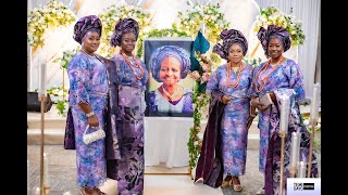 One Year Remembrance of Late Mrs MSM Olajide JP at The Grove Banqueting Hall Romford  part 3 [upl. by Silsby]