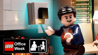 Michael Scotts Plasma TV in LEGO legofficeweek [upl. by Esmeralda]