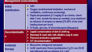 Toxicity of organophosphorus 3rd year toxicology [upl. by Nisse]