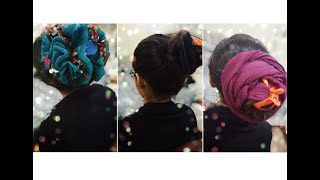 How To Make Hijab Bun How To Give Volume To Hijab  HijabZilla ❤️️ [upl. by Lseil]