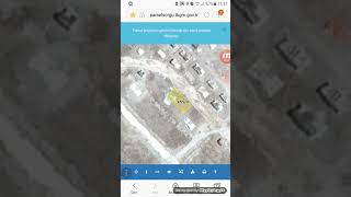 telefonla İnternetten tarla ölçme tapu parsel ada arsa sorgulama uydu harita konum belirle tesbit [upl. by Cruz]