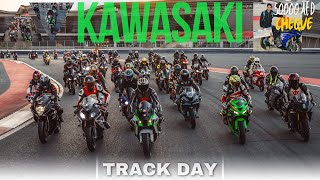 Kawasaki Track Day  Dubai Autodrome  superbikes bikelife srilanka bikeracing motovlog india [upl. by Nedroj]