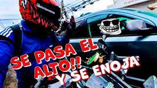 SE PASA EL ALTO Y SE ENOJA Z900 VS PORSCHE  CUIDADO CON EL PERRITO [upl. by Whyte]