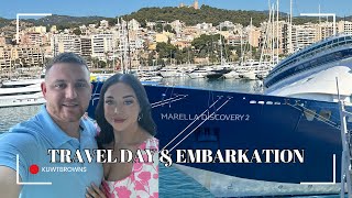 TRAVEL DAY amp EMBARKATION  MARELLA CRUISE  OCT 2024 [upl. by Hough]