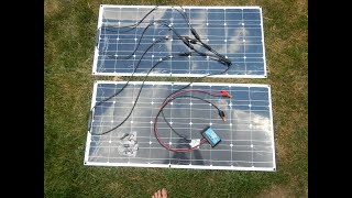 Renogy Solar Panels 600W 2X 300W Flexible Solar Panel ordered from Amazon and tested [upl. by Eeldivad]