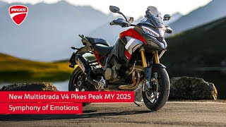 New Ducati Multistrada V4 Pikes Peak  Symphony of Emotion [upl. by Antonina]