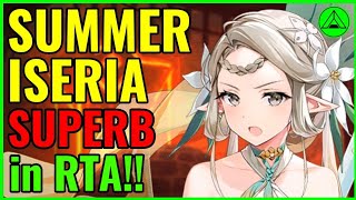 Summertime Iseria is SUPERB in RTA 🔥 Epic Seven [upl. by Schroth]